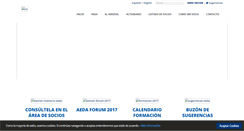 Desktop Screenshot of aeda.org